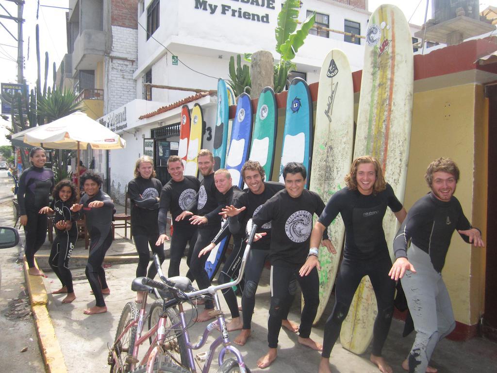 My Friend Surf Hostal Huanchaco Exterior photo